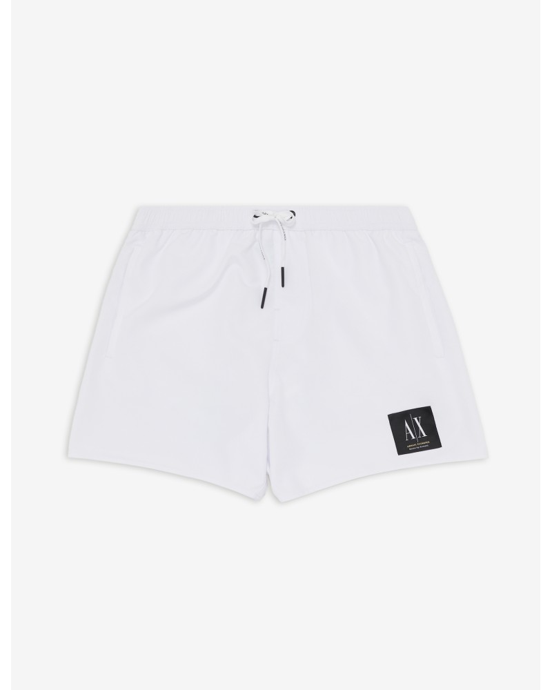 ARMANI AX INTIMO MARE BOXER 100%POLYESTER.00010 BIANCO ARMANI AX INTIMO MARE BOXER 100%POLYESTER.00010 BIANCO