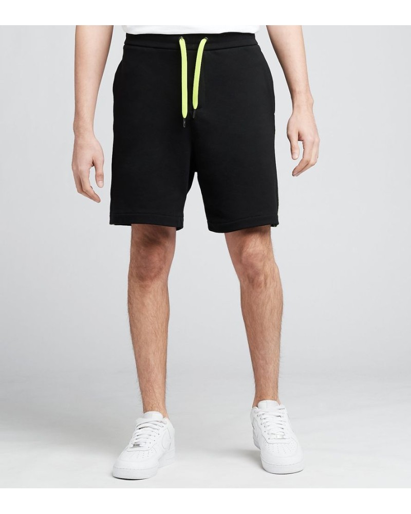 ARMANI AX BERMUDA  40% POLYESTER, 60% COTTON.1200 BLACK