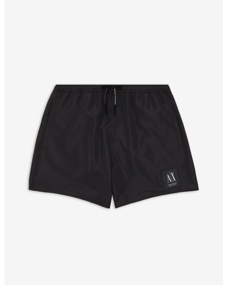 ARMANI AX INTIMO MARE BOXER 100%POLYESTER.00020 NERO
