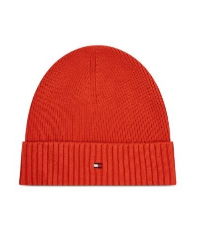 TOMMY HILFIGER CAPPELLO PIMA COTTON BEANIE.SG4 INDIAN SUMMER SG4 INDIAN SUMMER 