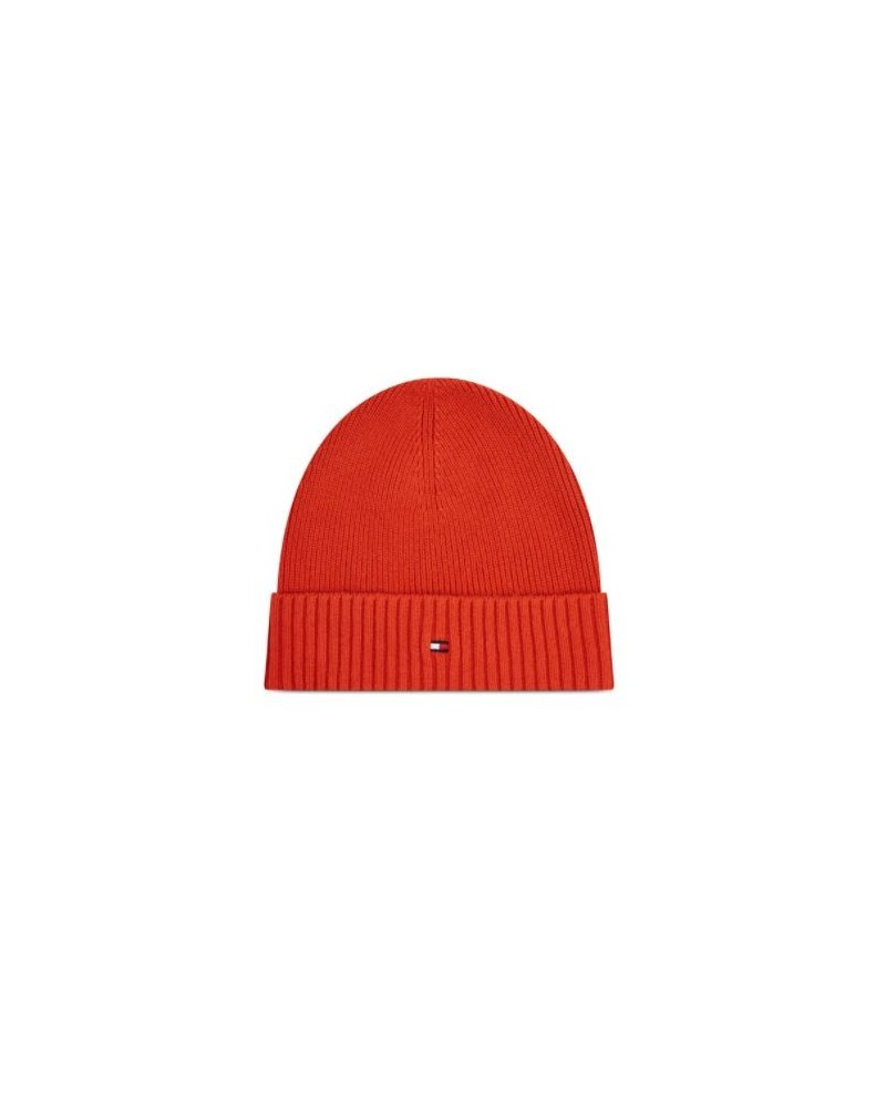 TOMMY HILFIGER CAPPELLO PIMA COTTON BEANIE.SG4 INDIAN SUMMER SG4 INDIAN SUMMER 
