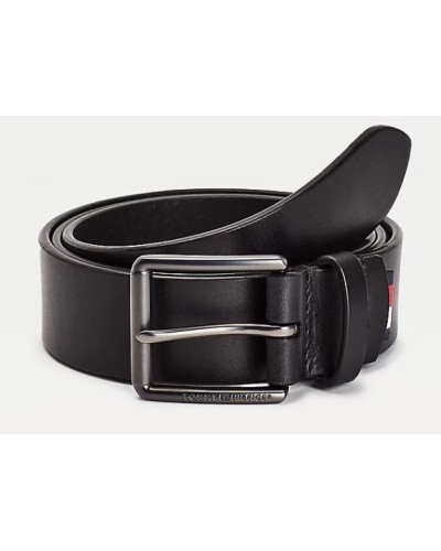 TOMMY HILFIGER CINTA CASUAL ESS ROLLER BELT 3.5.BDS BLACK