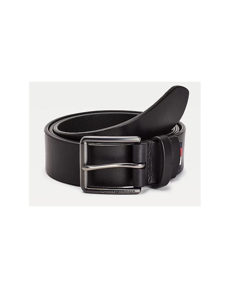 TOMMY HILFIGER CINTA CASUAL ESS ROLLER BELT 3.5.BDS BLACK