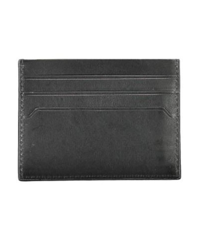 TOMMY HILFIGER PORTAFOGLIO CASUAL LEATHER CC HOLDER.BDS BLACK