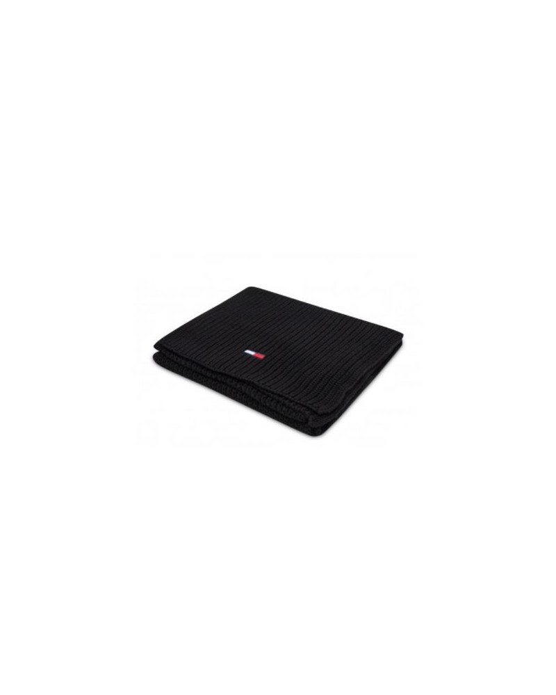 TOMMY HILFIGER SCIARPA TJM BASIC RIB SCARF.BDS BLACK