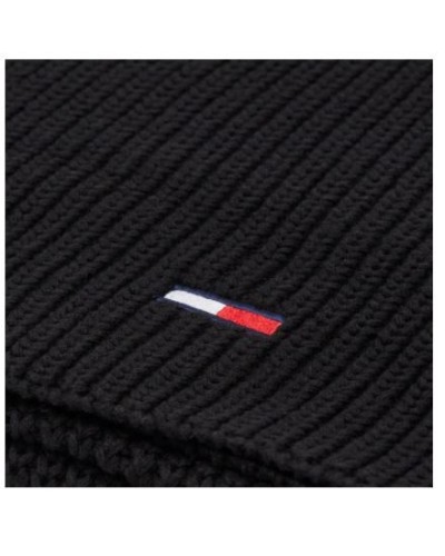 TOMMY HILFIGER SCIARPA TJM BASIC RIB SCARF.BDS BLACK