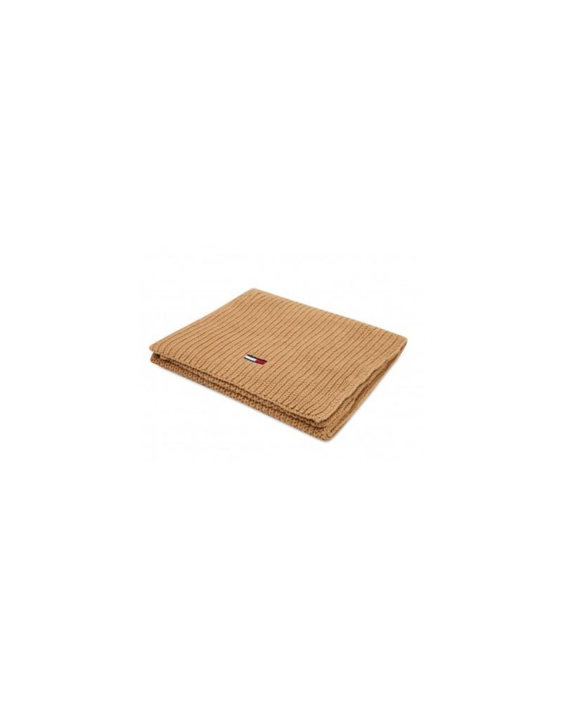 TOMMY HILFIGER SCIARPA TJM BASIC RIB SCARF.RBL CLASSIC KHAKI