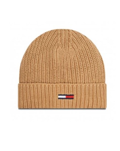TOMMY HILFIGER CAPPELLO TJM BASIC RIB BEANE.RBL CLASSIC KHAKI