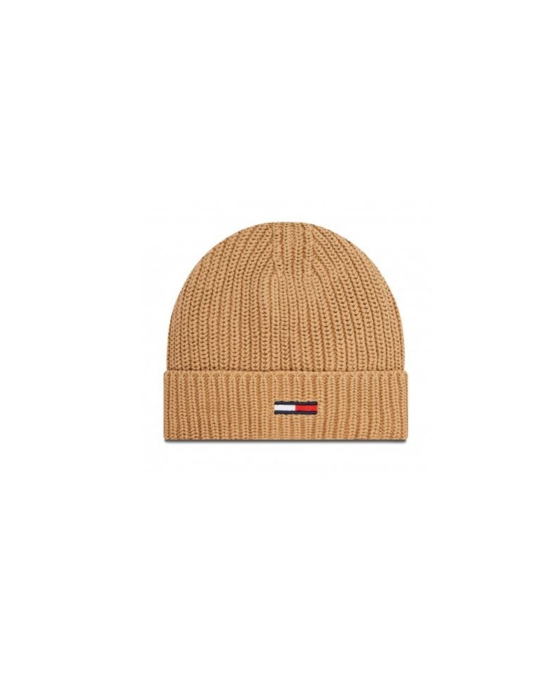 TOMMY HILFIGER CAPPELLO TJM BASIC RIB BEANE.RBL CLASSIC KHAKI