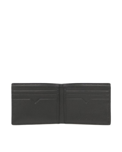TOMMY HILFIGER ACCESSORI PORTAFOGLIO TH MODERN LEATHER MINI CC WALL.BDS BLACK