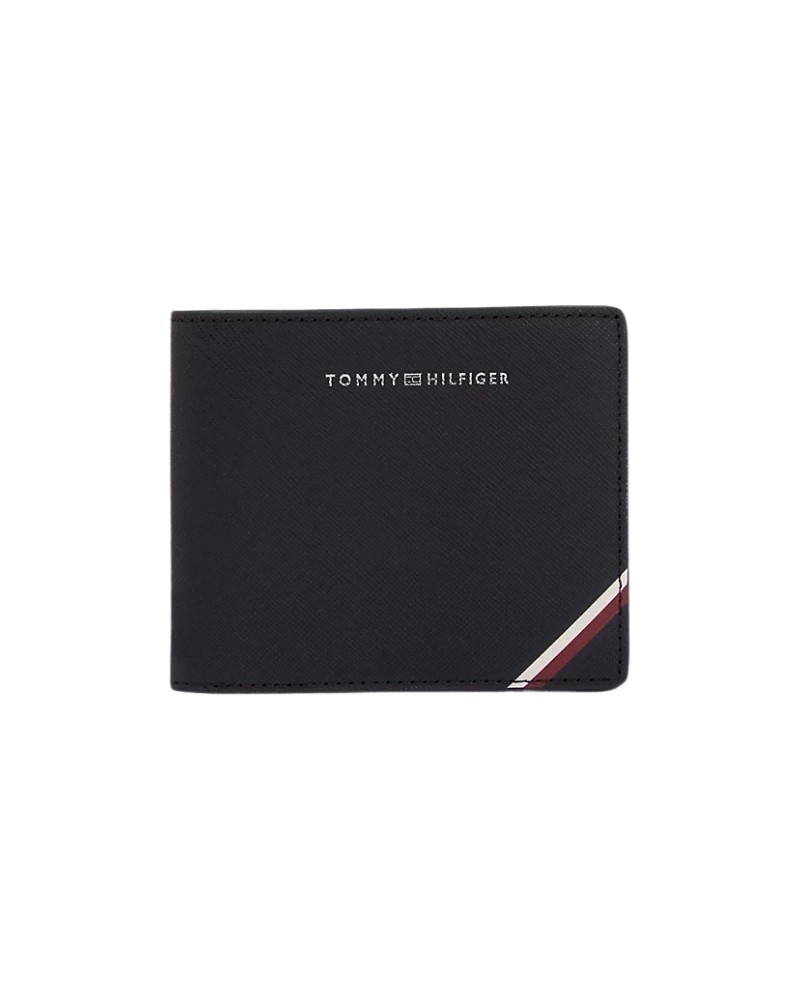 TOMMY HILFIGER PORTAFOGLIO PORTAFOGLIO TH CENTRAL CC AND COIN.BDS BLACK