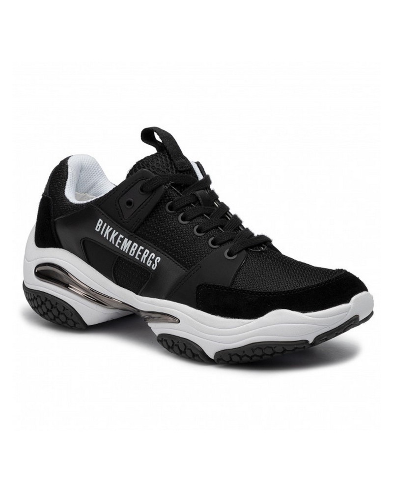 BIKKEMBERGS SCARPA UOMO SNEAKERS PALAK.001 BLACK