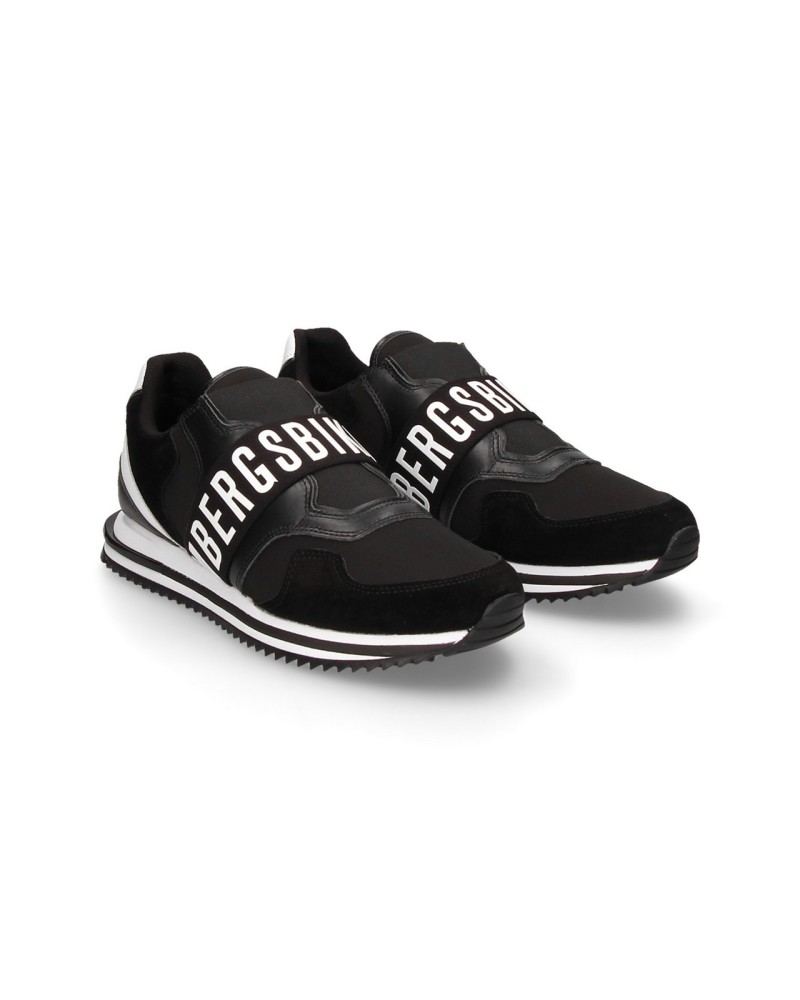BIKKEMBERGS SCARPA UOMO SNEAKERS HALED.001 BLACK