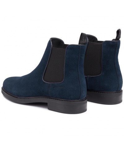 CKJeans SCARPA UOMO FINTAN CHELSEA SEUDE.401 DARK NAVY