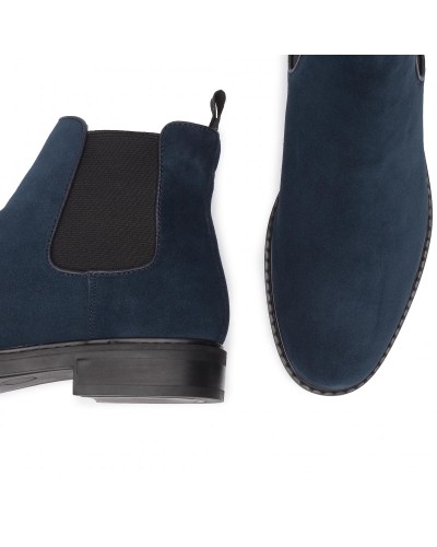CKJeans SCARPA UOMO FINTAN CHELSEA SEUDE.401 DARK NAVY