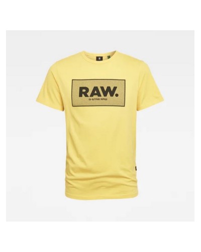 G-STAR T-SHIRT Compact jersey o.188 LT LEMON
