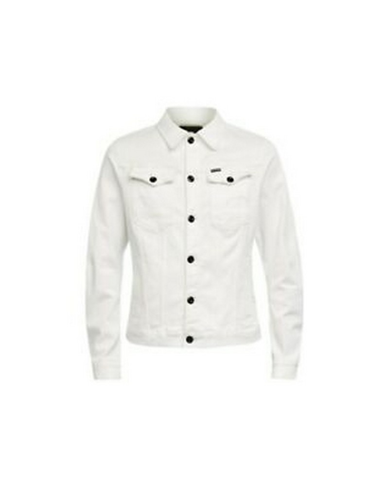 G-STAR GIUBBINO Heavy launded stretch denim o.111 MILK