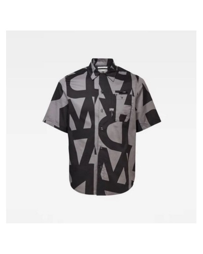 G-STAR CAMICIA UOMO BRISTUM .B552 BLACK