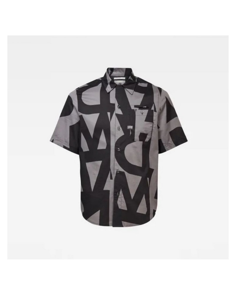 G-STAR CAMICIA UOMO BRISTUM .B552 BLACK