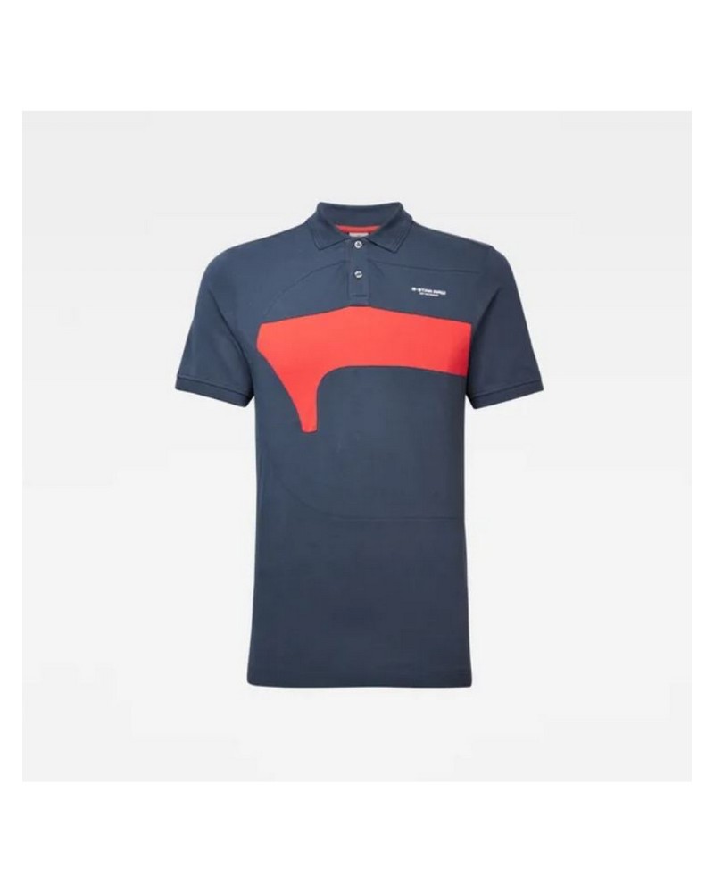 G-STAR POLO Premium stretch pk o.857 INDIGO