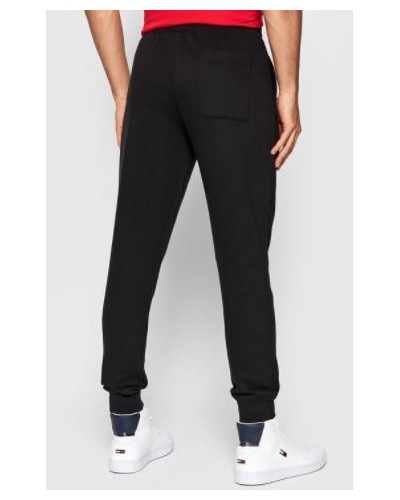 TOMMY HILFIGER PANTALONE PANTATUTA TJM SLIM FLEECE SWEATPANT.0MD BLACK