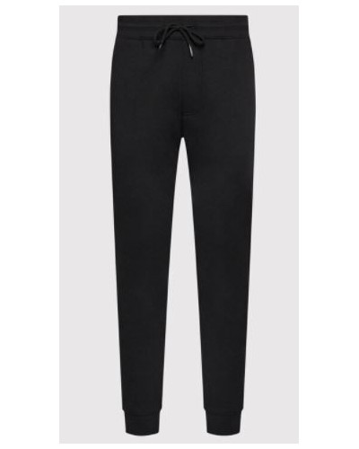 TOMMY HILFIGER PANTALONE PANTATUTA TJM SLIM FLEECE SWEATPANT.0MD BLACK