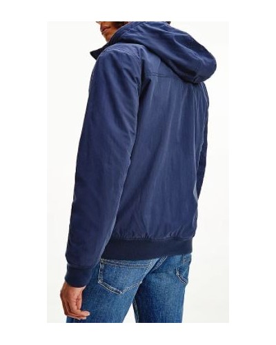 TOMMY HILFIGER GIUBBOTTO C/CAPP TJM FLEECE LINED SHELL JACKET.C87 TWILIGHT NAVY