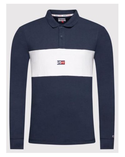 TOMMY HILFIGER POLO M/LUNGA TJM TINY TOMMY POLO.C87 TWILIGHT NAVY