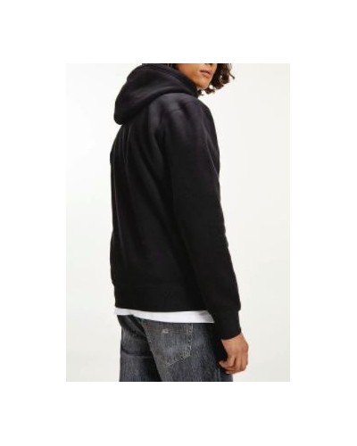 TOMMY HILFIGER FELPA C/CAPP TJM TIMELESS TOMMY HOODIE 2.BDS BLACK