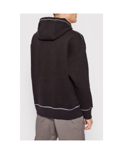 TOMMY HILFIGER FELPA C/CAPP TJM TINY TOMMY CIRCULAR HOODIE.BDS BLACK