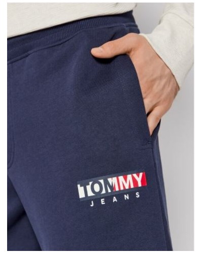 TOMMY HILFIGER PANTALONE PANTATUTA TJM ENTRY GRAPHIC SWEATPANT.C87 TWILIGHT NAVY