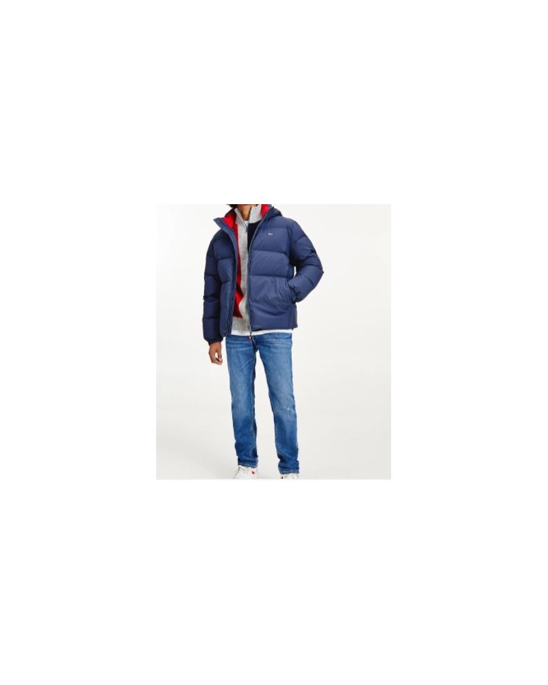 TOMMY HILFIGER GIUBBOTTO C/CAPP TJM ESSENTIAL DOWN JACKET.C87 TWILIGHT NAVY