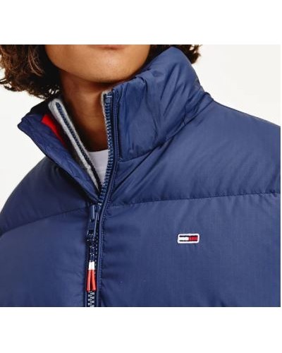 TOMMY HILFIGER GIUBBOTTO C/CAPP TJM ESSENTIAL DOWN JACKET.C87 TWILIGHT NAVY