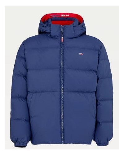 TOMMY HILFIGER GIUBBOTTO C/CAPP TJM ESSENTIAL DOWN JACKET.C87 TWILIGHT NAVY