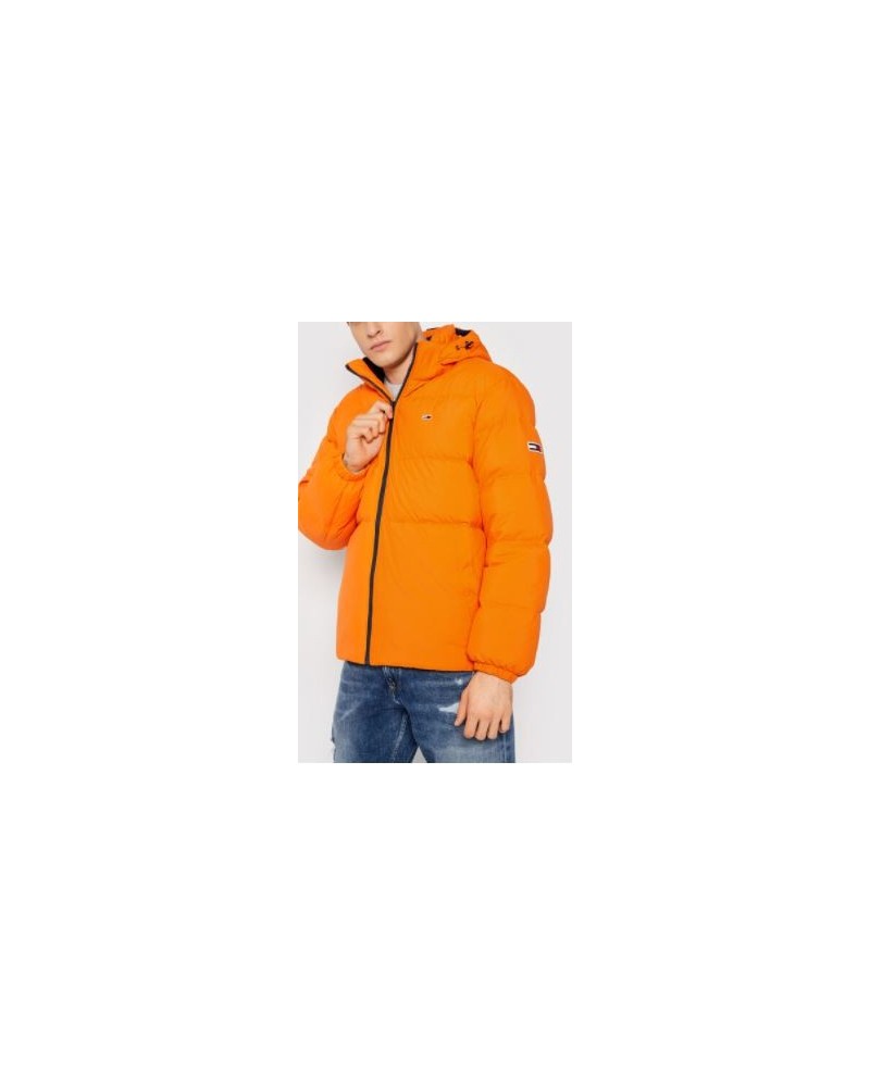 TOMMY HILFIGER GIUBBOTTO C/CAPP TJM ESSENTIAL DOWN JACKET.SEF MAGNETIC ORANGE