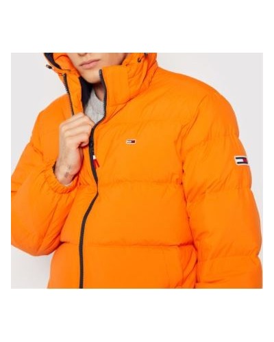 TOMMY HILFIGER GIUBBOTTO C/CAPP TJM ESSENTIAL DOWN JACKET.SEF MAGNETIC ORANGE