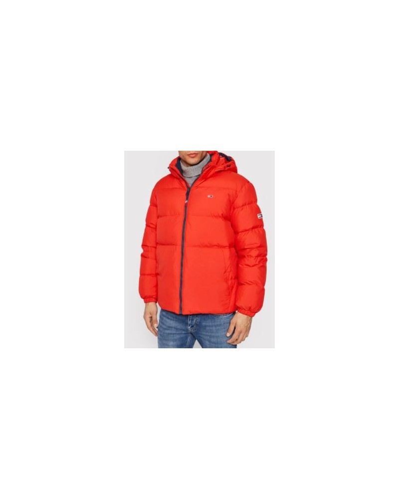 TOMMY HILFIGER GIUBBOTTO C/CAPP TJM ESSENTIAL DOWN JACKET.XNL DEEP CRIMSON
