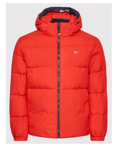 TOMMY HILFIGER GIUBBOTTO C/CAPP TJM ESSENTIAL DOWN JACKET.XNL DEEP CRIMSON