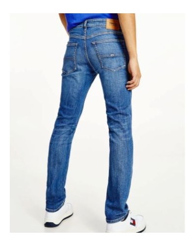 TOMMY HILFIGER JEANS  SLIM SCANTON SLIM BE138MBSTR.1A5 DENIM MEDIUM 1A5 DENIM MEDIUM 
