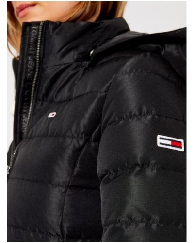 TOMMY HILFIGER GIUBBOTTO LUNGO TJW QUILTED DOWN COAT.BDS BLACK