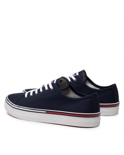 TOMMY HILFIGER SCARPE SNEAKER TOMMY JEANS ESSENTIA, C87.C87 TWILIGHT NAVY