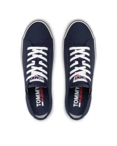 TOMMY HILFIGER SCARPE SNEAKER TOMMY JEANS ESSENTIA, C87.C87 TWILIGHT NAVY