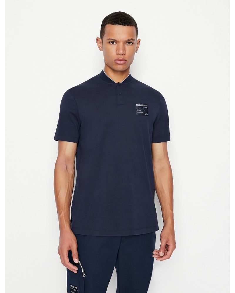 ARMANI AX POLO M/CORTA  100% COTTON.15BA NAVY BLAZER