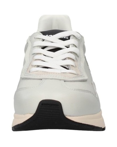 BLAUER SNEAKERS LEATHER RUNNING.WHI WHITE