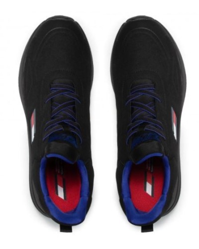 TOMMY HILFIGER SCARPE  SNEAKERS  TS PRO PERF.BDS BLACK