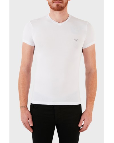 ARMANI EA7 INTIMO T-SHIRT 90% MODAL, 10% ELASTANE.00010 BIANCO