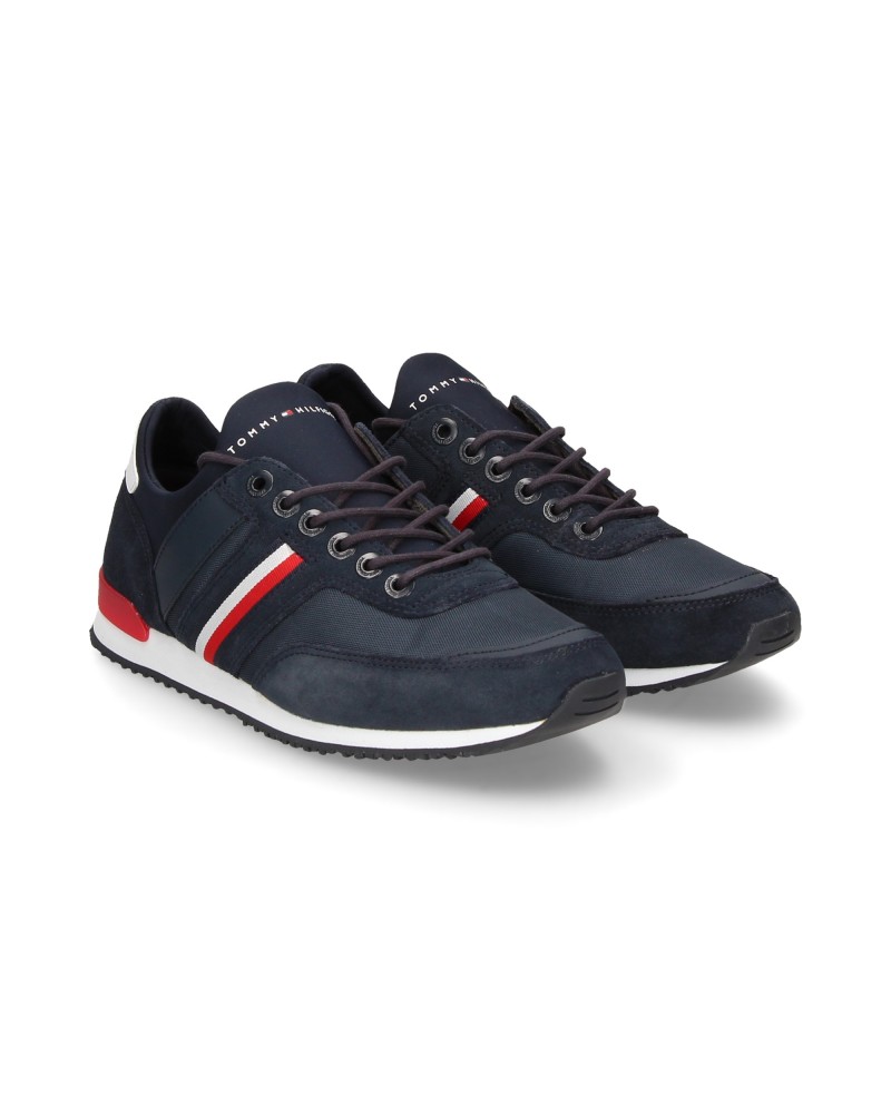 TOMMY HILFIGER SNEAKER ICONIC SOCK RUNNER.403 MIDNIGHT