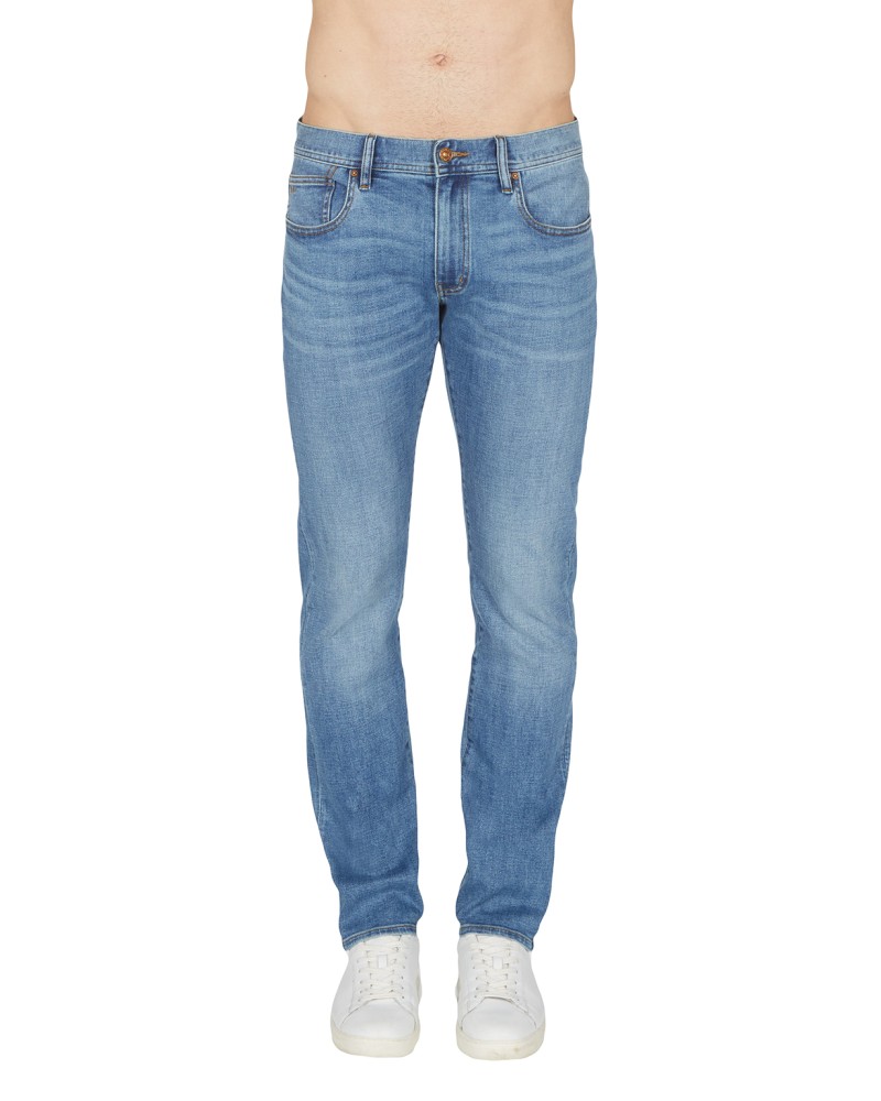 ARMANI AX JEANS 5TASK  94% COTTON, 1% ELASTANE, 5% POLYESTER.1500 INDIGO DENIM