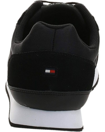 TOMMY HILFIGER SCARPA CORPORATE MIX FLAG.BDS BLACK
