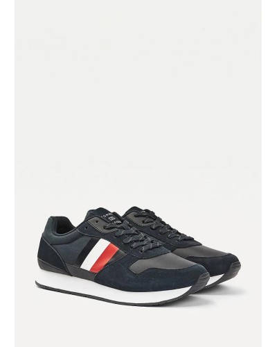 TOMMY HILFIGER SCARPA CORPORATE MIX FLAG.DW5 DESERT SKY